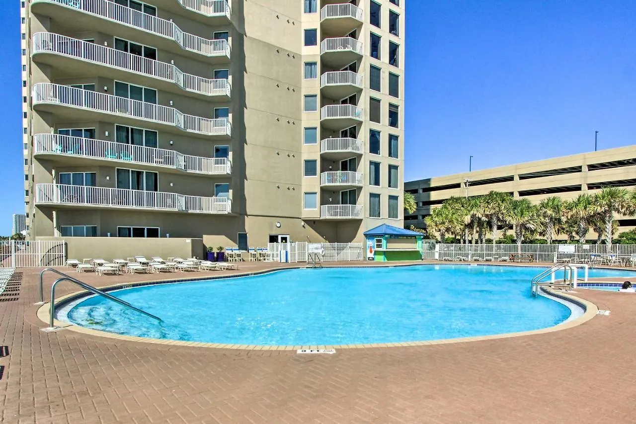 Pcb Condo With Resort Amenities And Ocean Views Panama City Beach Apartament