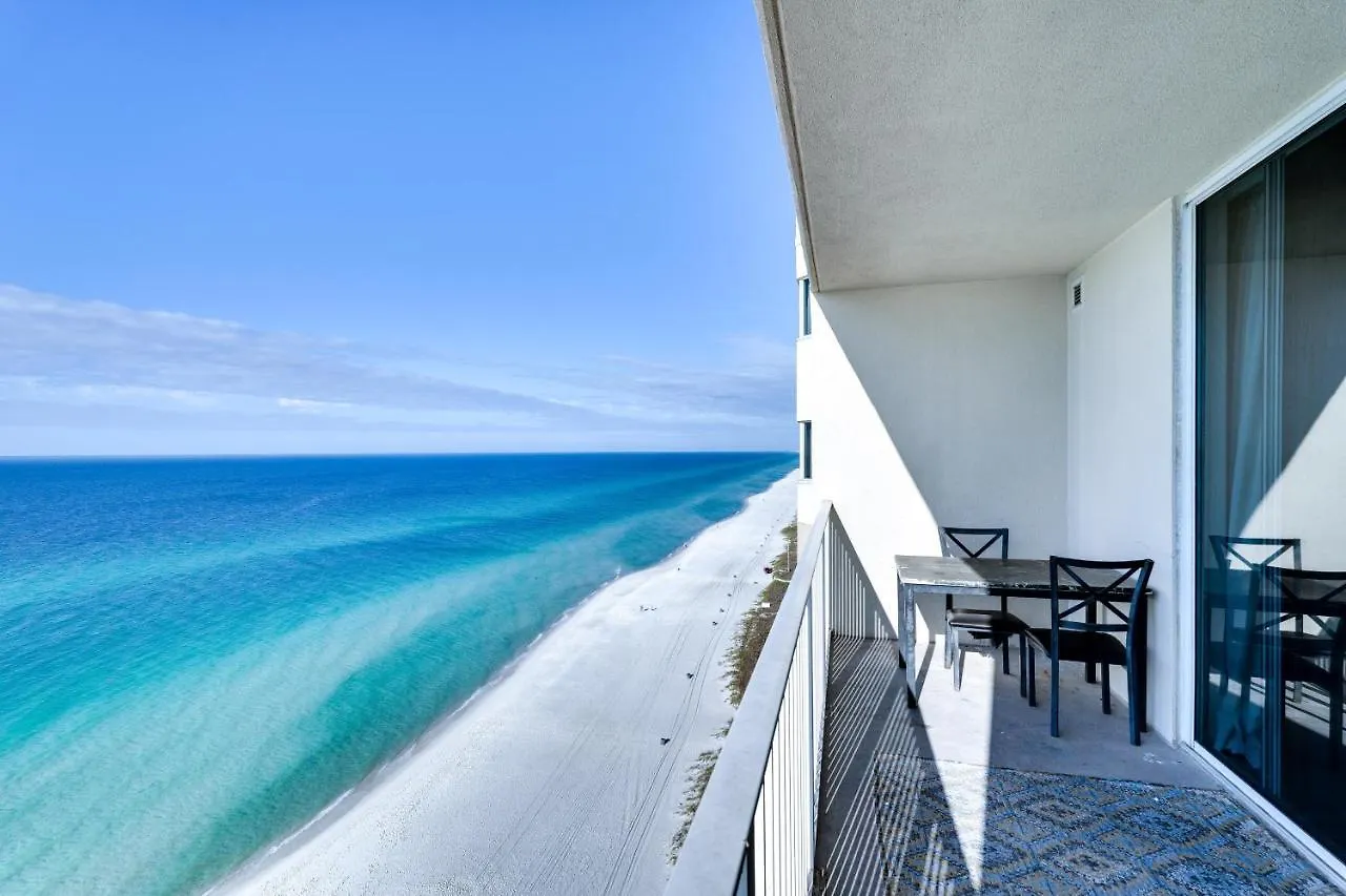 Pcb Condo With Resort Amenities And Ocean Views Panama City Beach Lägenhet